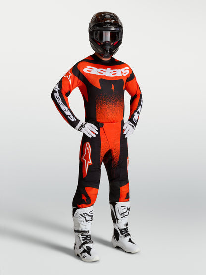 Alpinestars Techstar Swan Jersey - Cardinal Red/Black/White