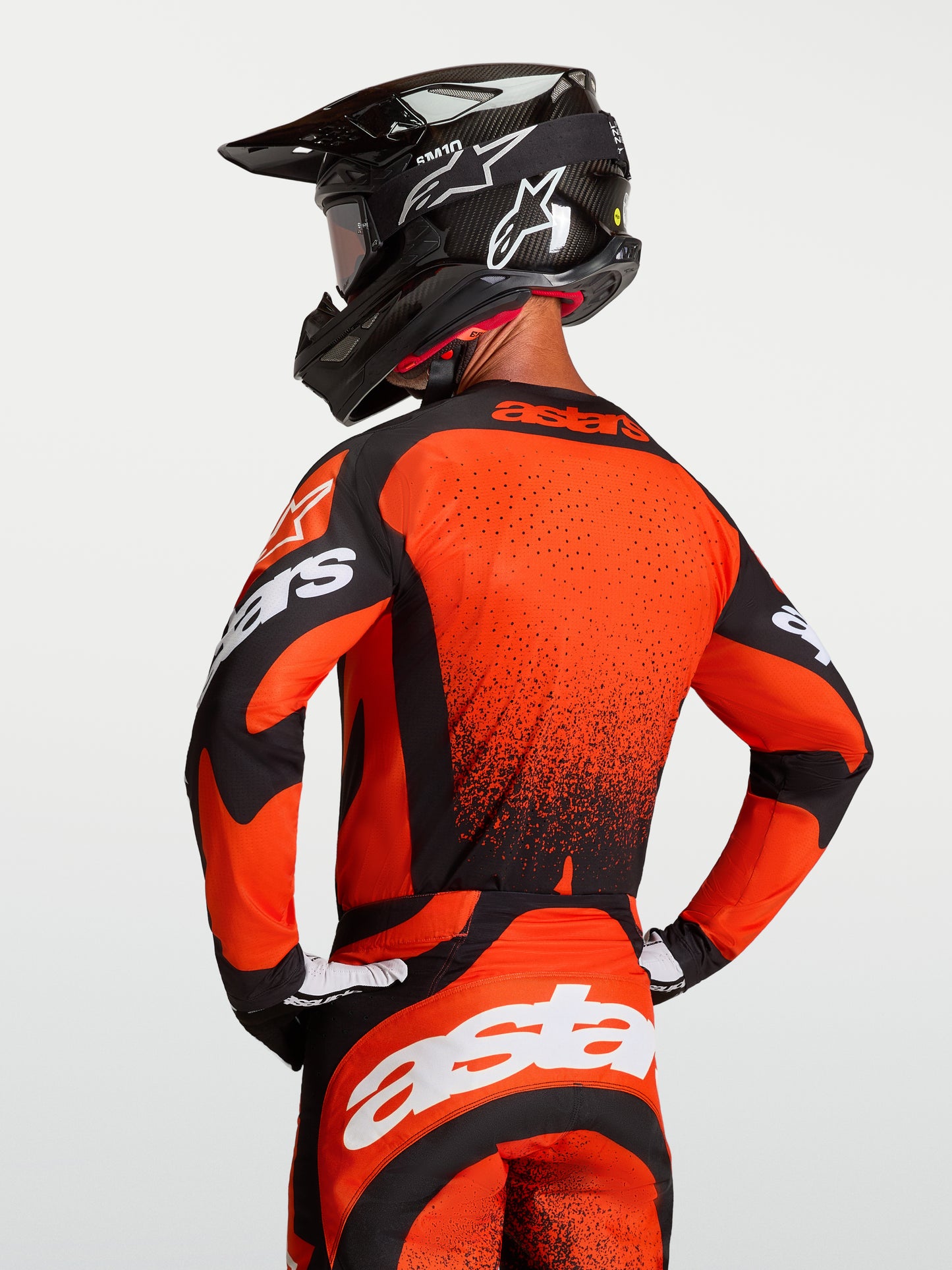 Alpinestars Techstar Swan Jersey - Cardinal Red/Black/White