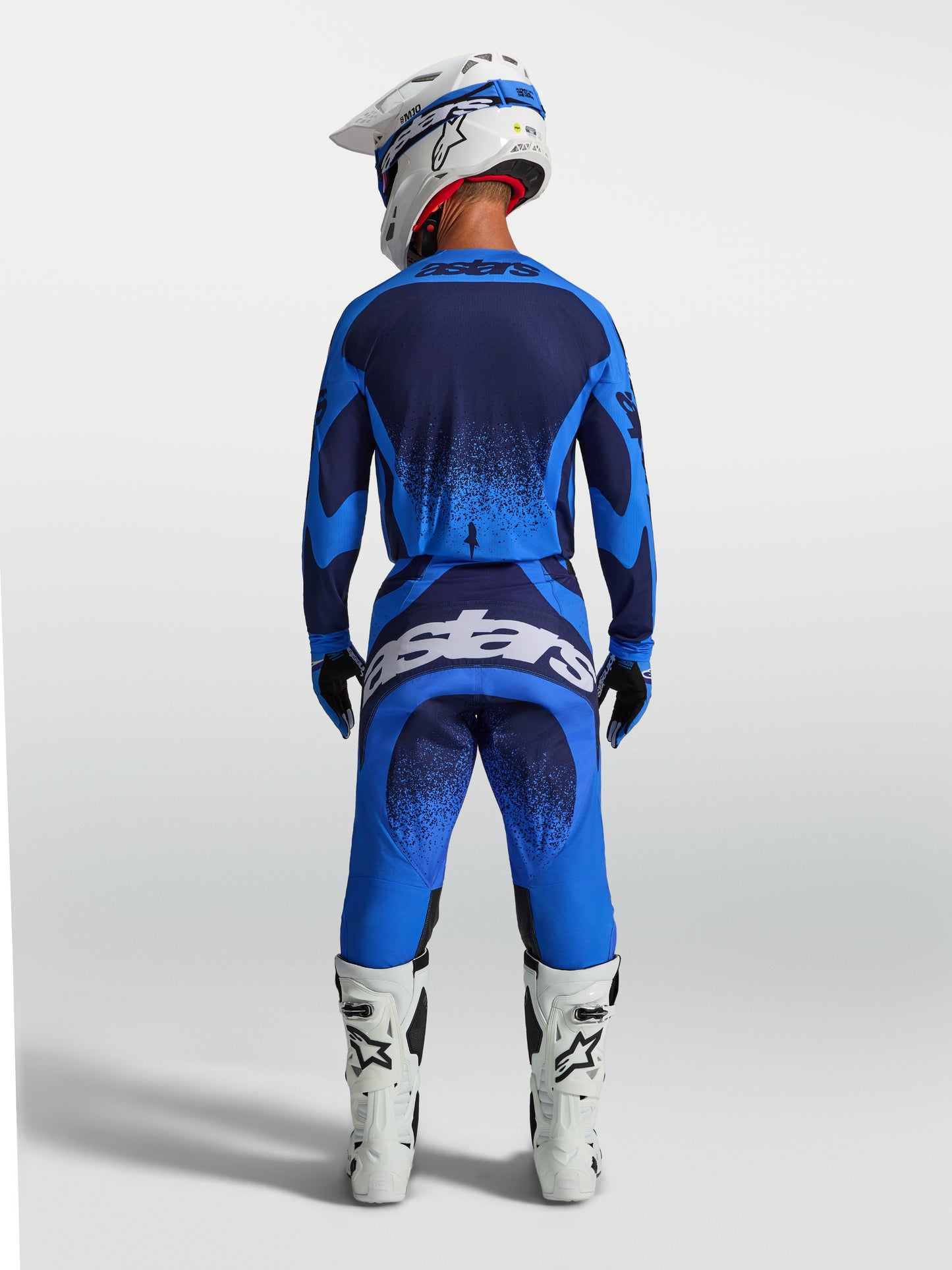 Alpinestars Techstar Swan Jersey - UCLA Blue/Deep Blue