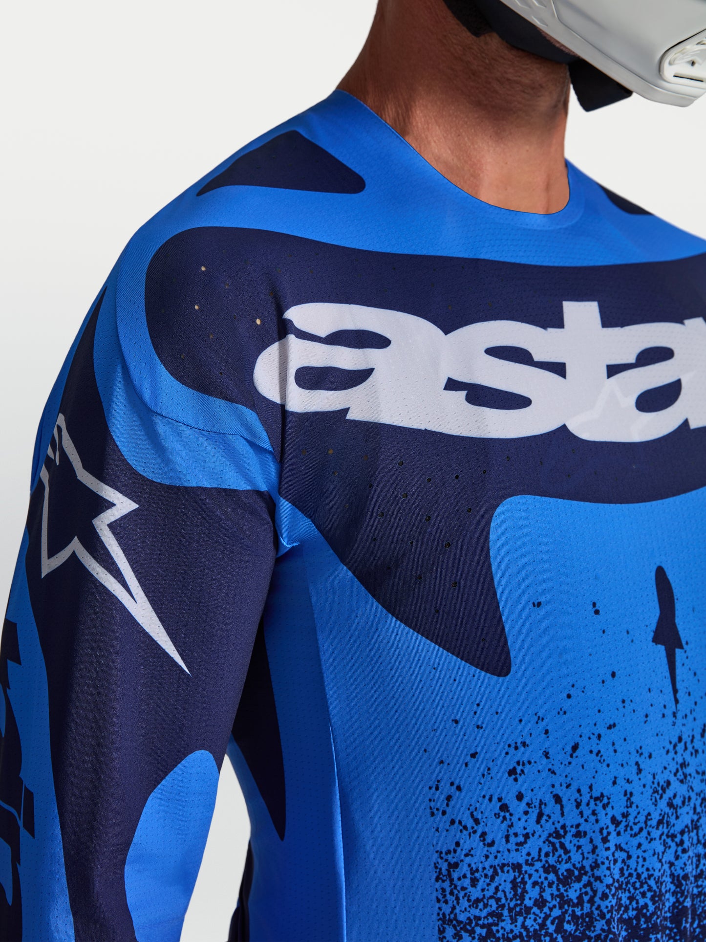 Alpinestars Techstar Swan Jersey - UCLA Blue/Deep Blue