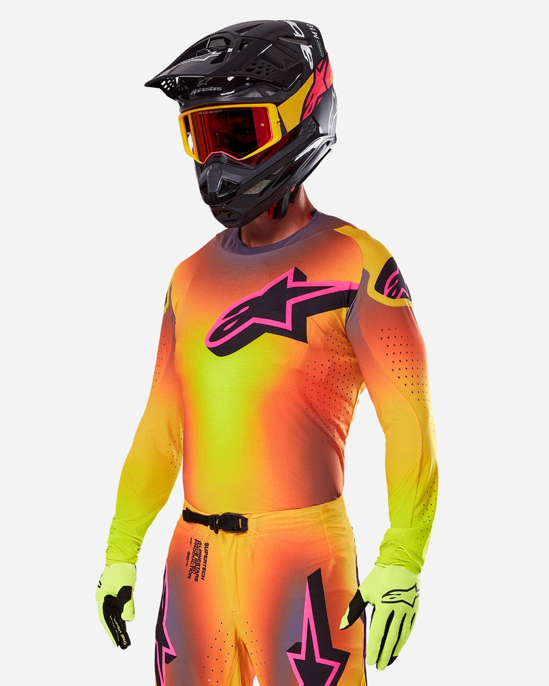 Maillot Alpinestars Supertech Lipan - Jaune