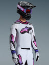Maillot Alpinestars Supertech Afd Vista - Blanc/Violet/Noir