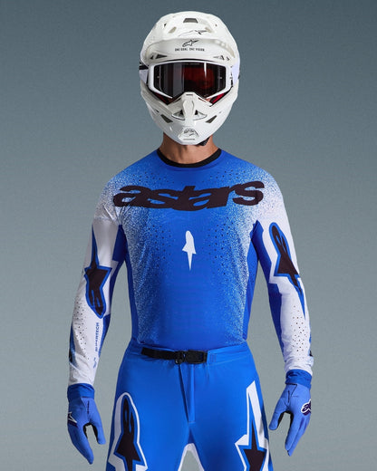 Maillot Alpinestars Supertech Scenz - Bleu UCLA/Blanc