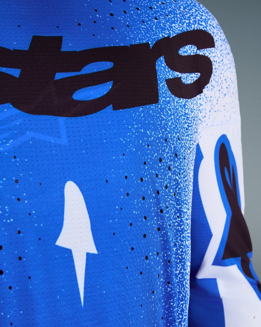 Maillot Alpinestars Supertech Scenz - Bleu UCLA/Blanc