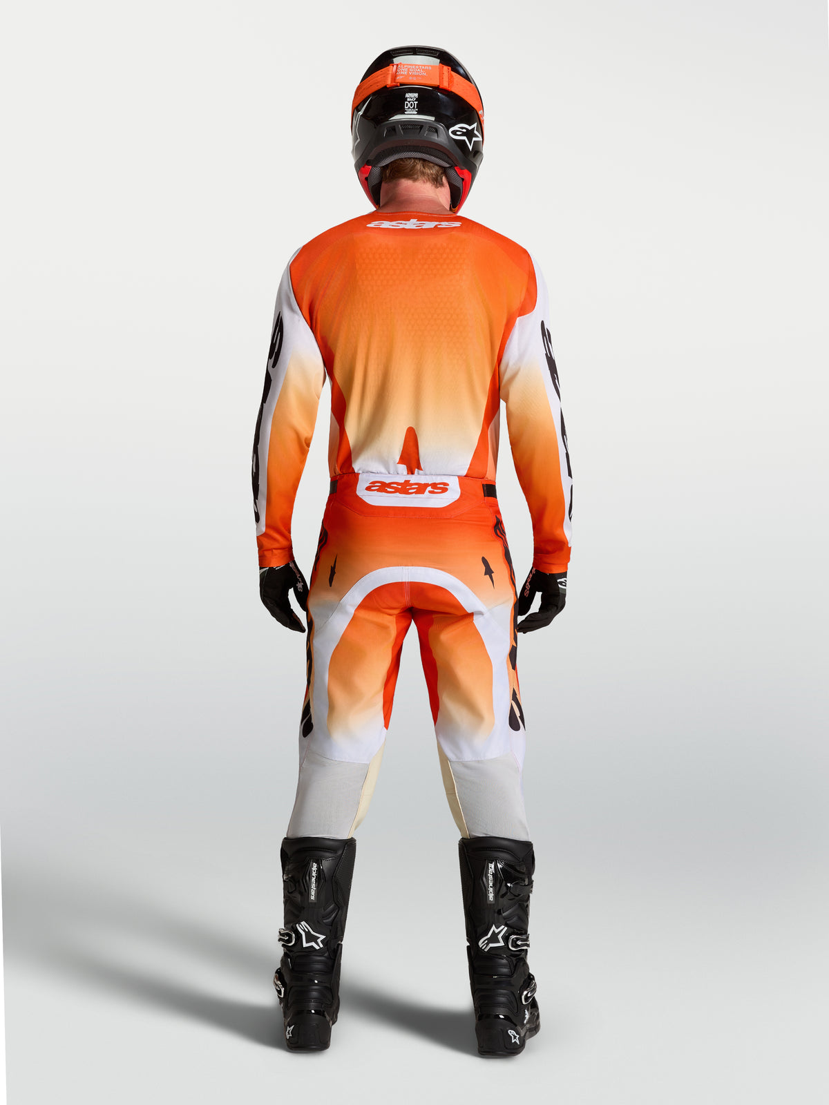 Maillot Alpinestars Racer Amber - Rouge cardinal/Lilas clair/Noir