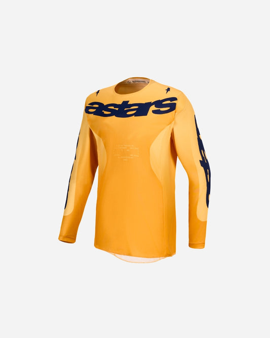 Maillot Alpinestars Racer Amber - Orange doré/Bleu profond