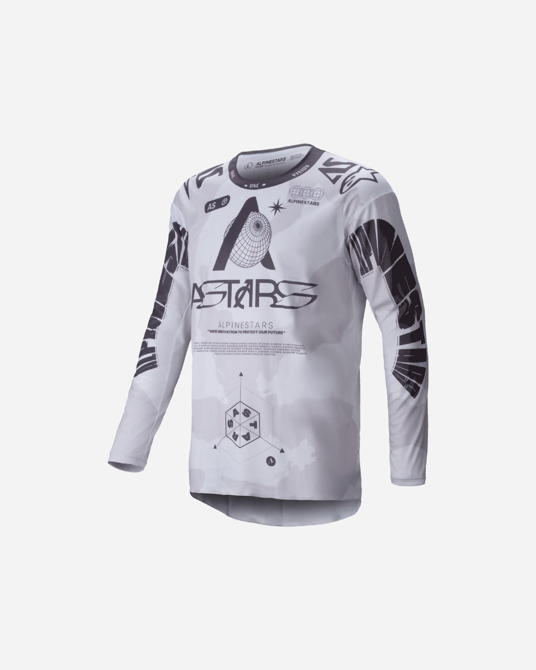 Maillot Alpinestars Racer Hollow - Clair