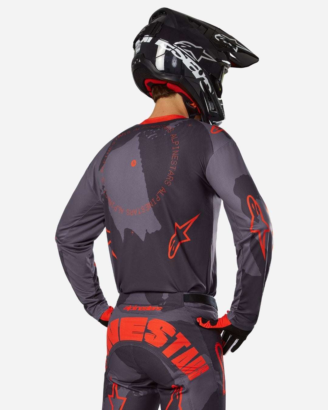 Maillot Alpinestars Racer Hollow - Gris