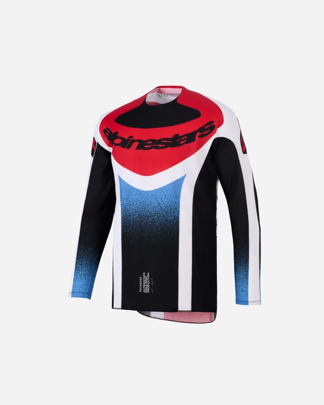 Maillot Alpinestars Techstar Knif - Noir/Blanc/Rouge