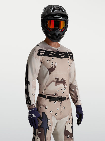 Alpinestars Racer Amber Jersey - Kardinalrot/Helllila/Schwarz