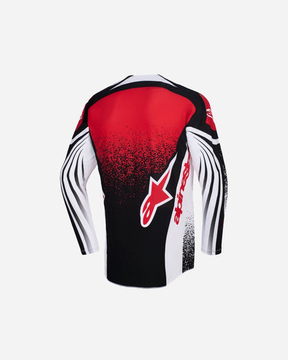 Maillot Alpinestars Techstar Nomur - Noir/Blanc/Rouge