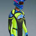 Alpinestars Techstar Nomur Jersey – Dunkelblau/Orange/UCLA-Blau