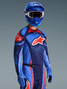 Maillot Alpinestars Techstar Nomur - Marine foncé/Bleu UCLA/Orange