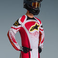 Alpinestars Techstar Nomur Jersey – Hellgrau/Rot/Schwarz