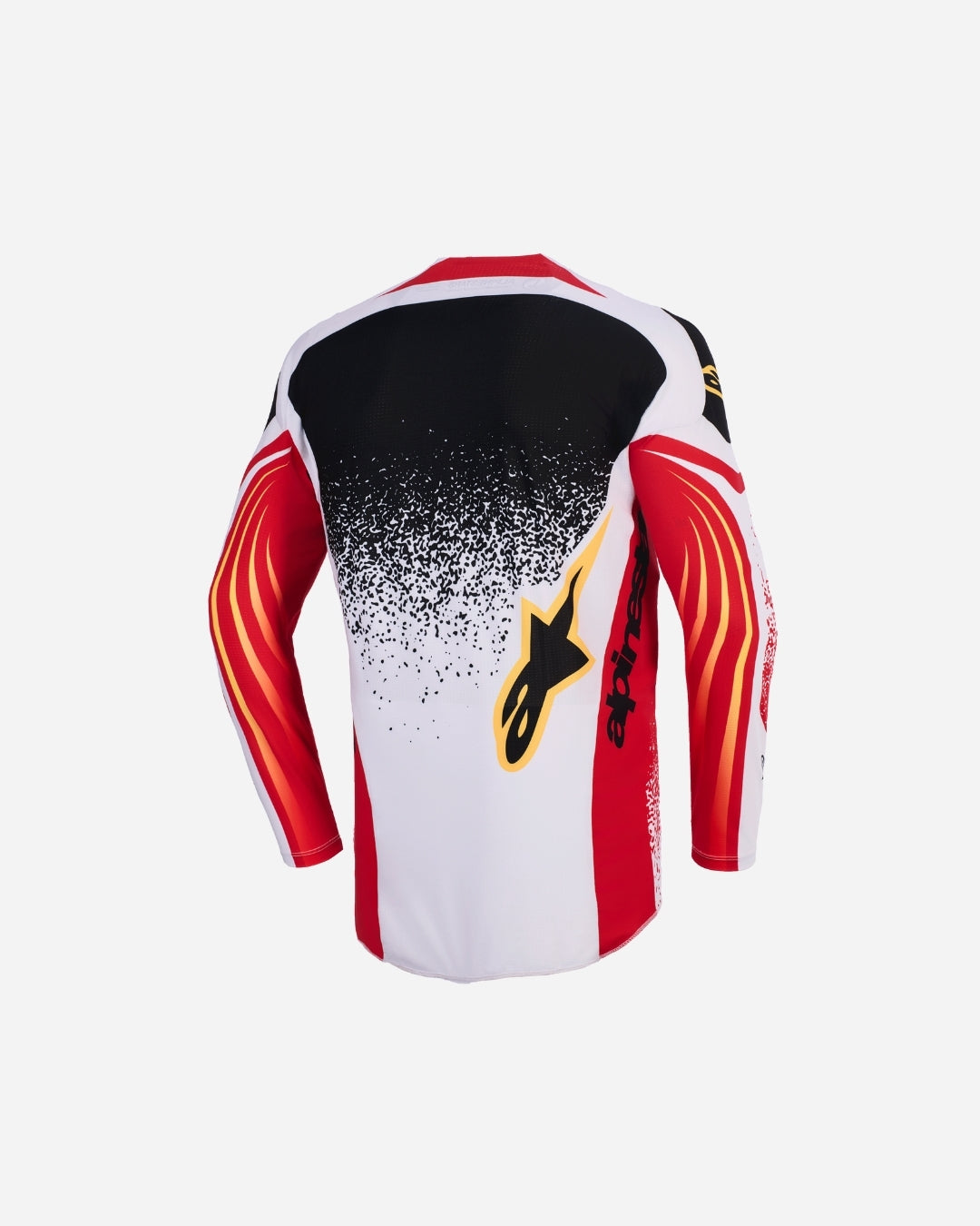 Maillot Alpinestars Techstar Nomur - Gris clair/Rouge/Noir