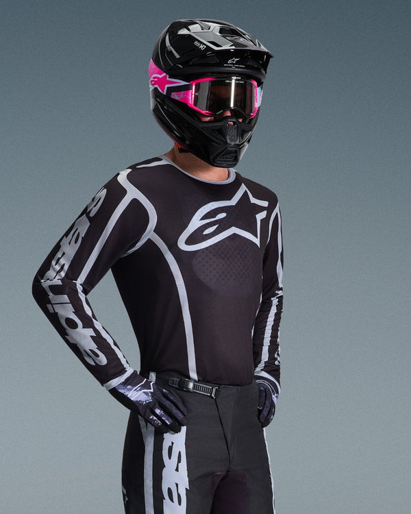 Maillot Alpinestars Fluid Apex - Noir/Gris