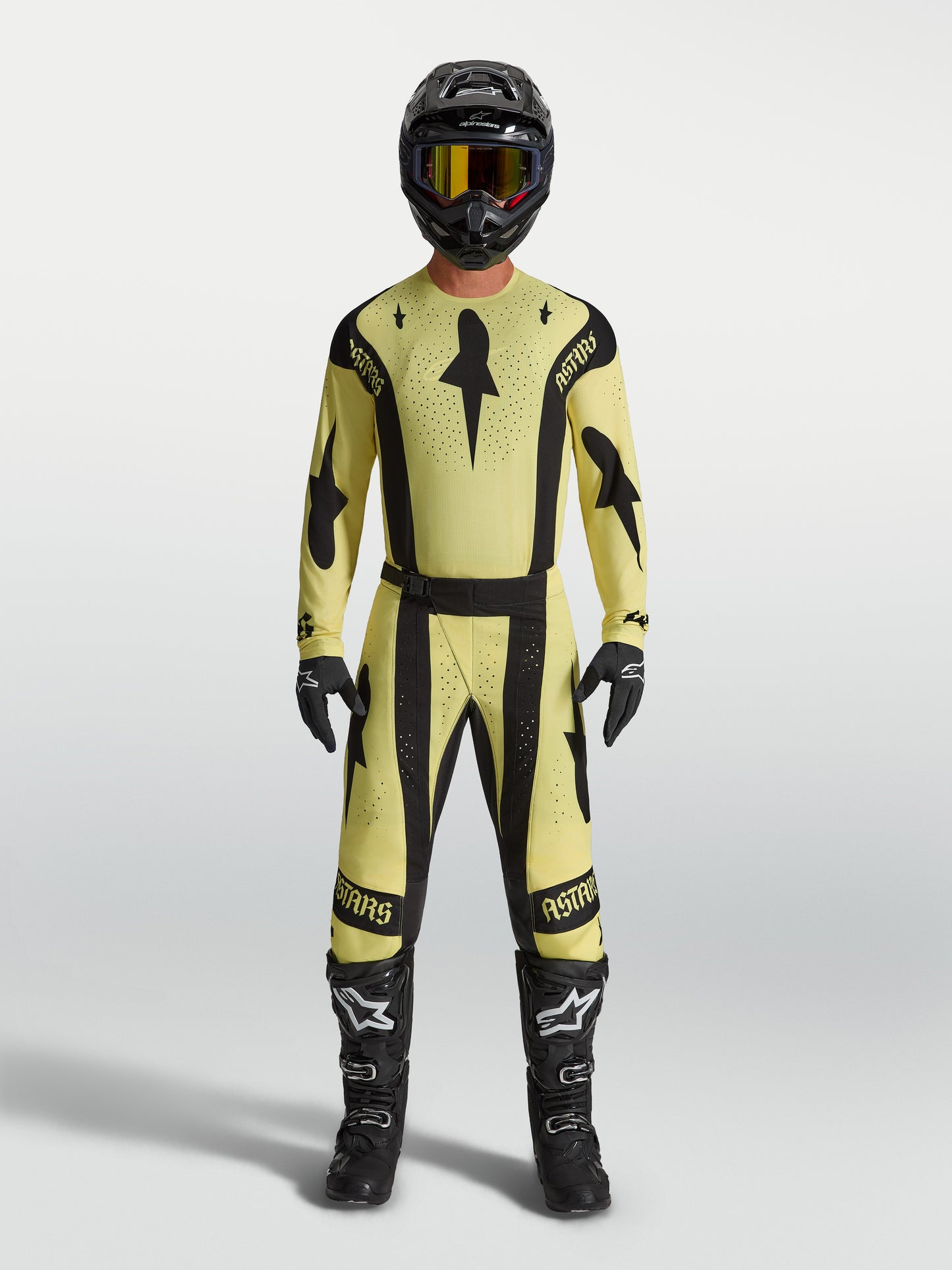 Maillot Alpinestars Techstar Atrox - Jaune/Noir