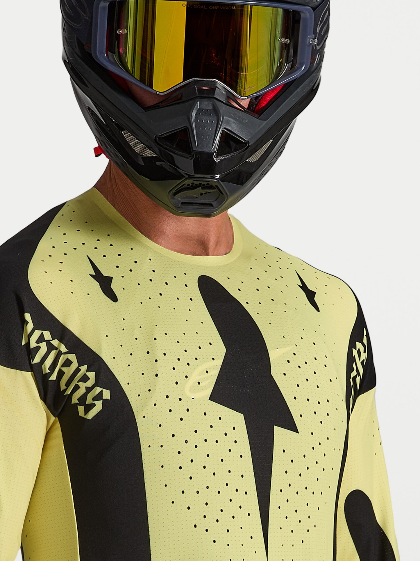 Maillot Alpinestars Techstar Atrox - Jaune/Noir