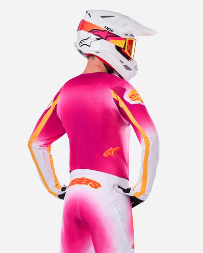 Maillot Alpinestars Supertech Sx Mig - Rose