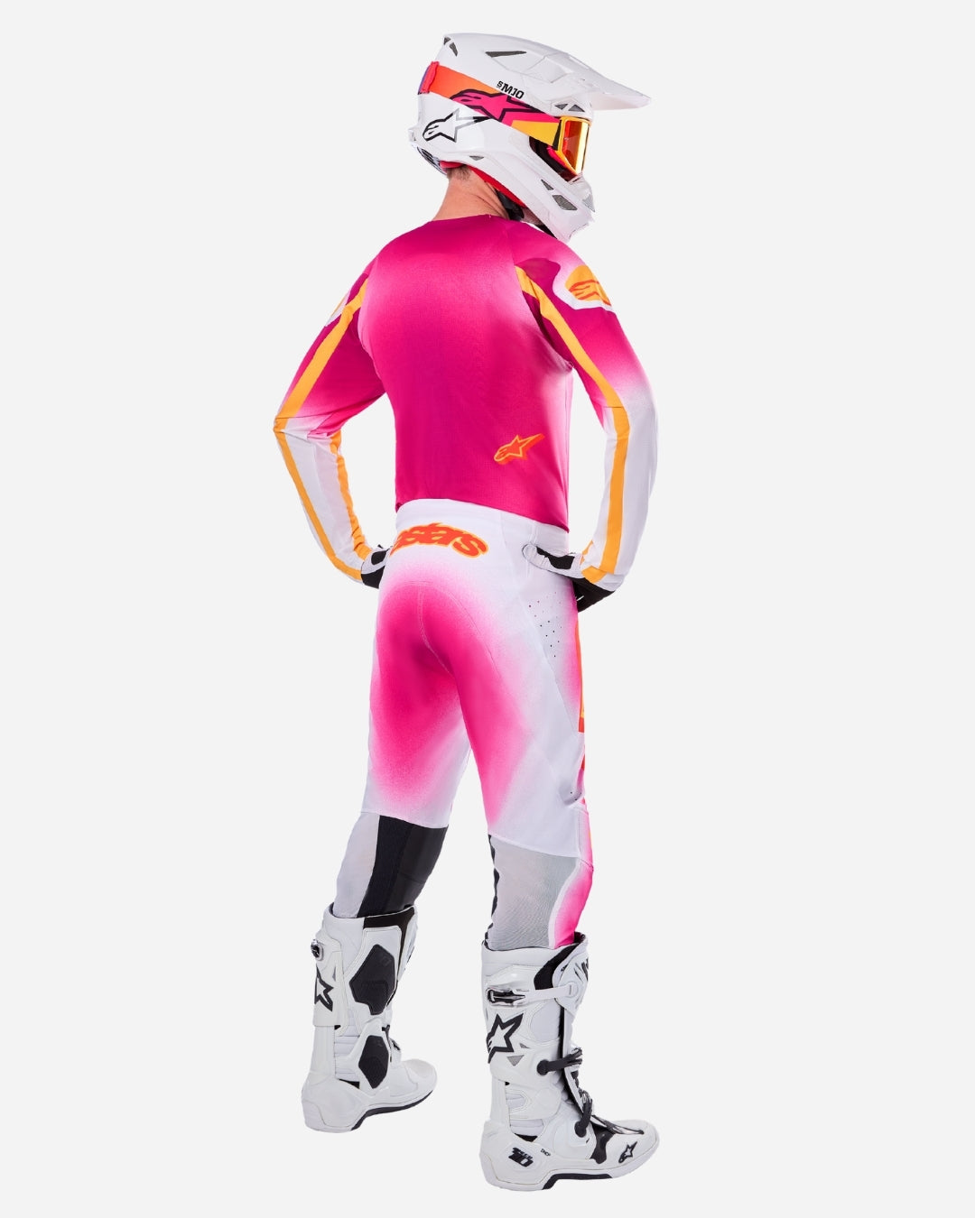 Maillot Alpinestars Supertech Sx Mig - Rose