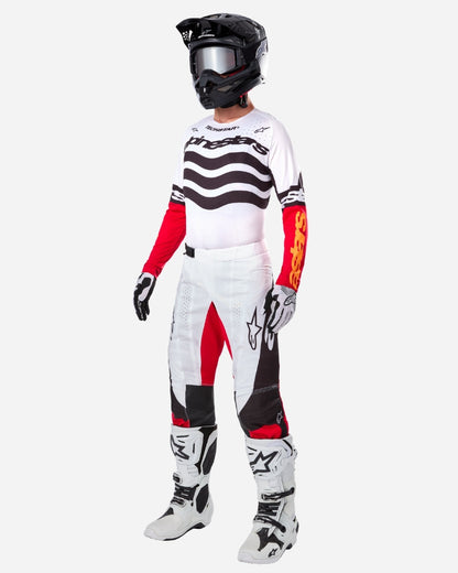 Maillot Alpinestars Techstar Deep - Blanc