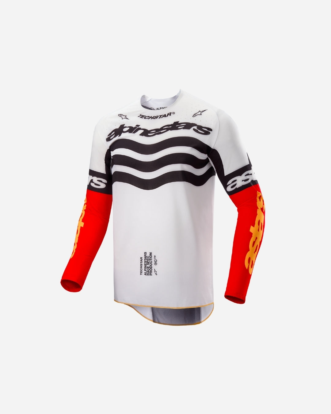 Maillot Alpinestars Techstar Deep - Blanc
