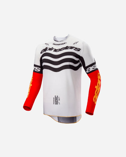 Maillot Alpinestars Techstar Deep - Blanc