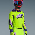 Alpinestars Supertech Vista Jersey - Sulphur Yellow/Magenta/Dark Green