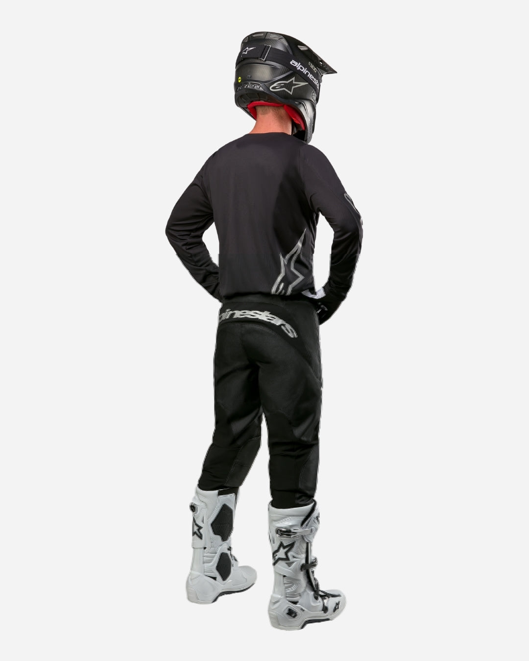 Maillot Alpinestars Fluid Graphite - Noir/Argent