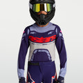 Maillot enfant Alpinestars Supertech Dyna - Violet Clair/Violet Foncé/Rose Fluo