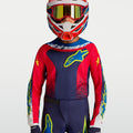 Maillot enfant Alpinestars Fluid Drag - Bleu/Bleu marine/Rouge feu/Blanc