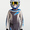 Maillot enfant Alpinestars Fluid Drag - Gris pierre/Lilas clair/Bleu UCLA