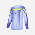 Maglia Alpinestars Supertech Scenz per bambini - Viola/Giallo fluorescente