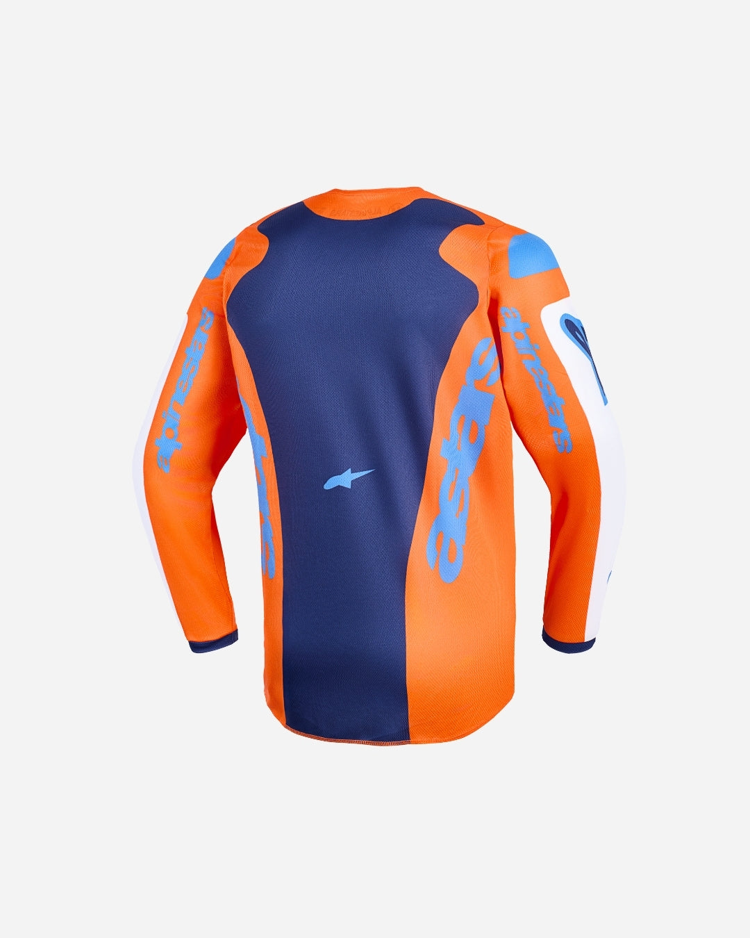 Maillot enfant Alpinestars Fluid Grid - Orange/Bleu UCLA