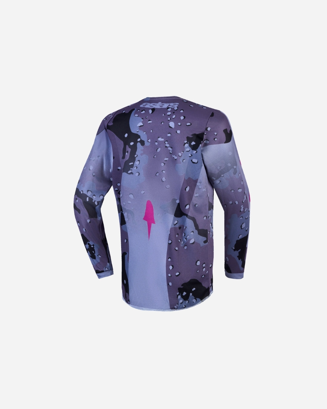 Maglia Bambino Alpinestars Fluid Drag - Blu/Blu Navy/Rosso Fuoco/Bianco