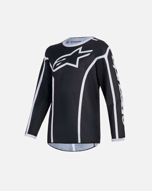Maillot enfant Alpinestars Fluid Apex - Noir/Gris