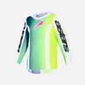 Alpinestars Fluid Portl children's jersey - Green/White/Black
