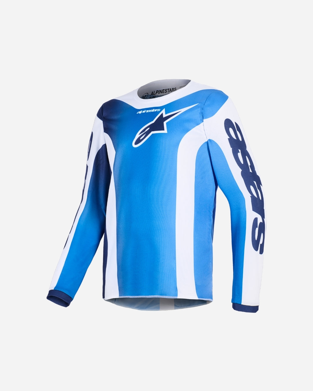 Maillot enfant Alpinestars Fluid Portl - Bleu UCLA/Blanc