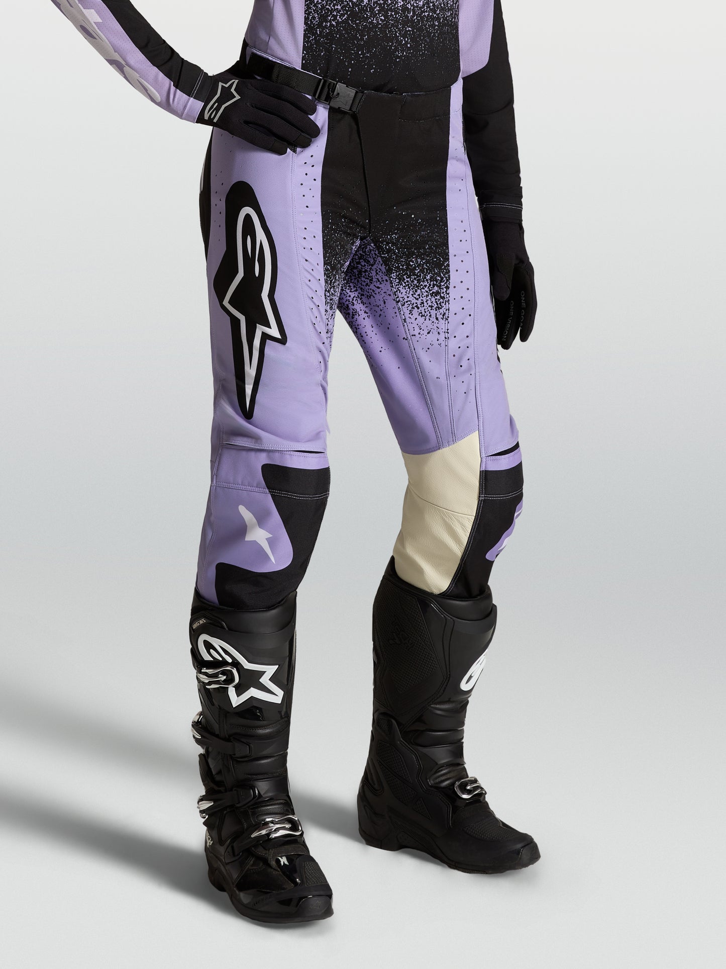 Alpinestars Stella Techstar Swan Women's Pants - Light Violet/Black