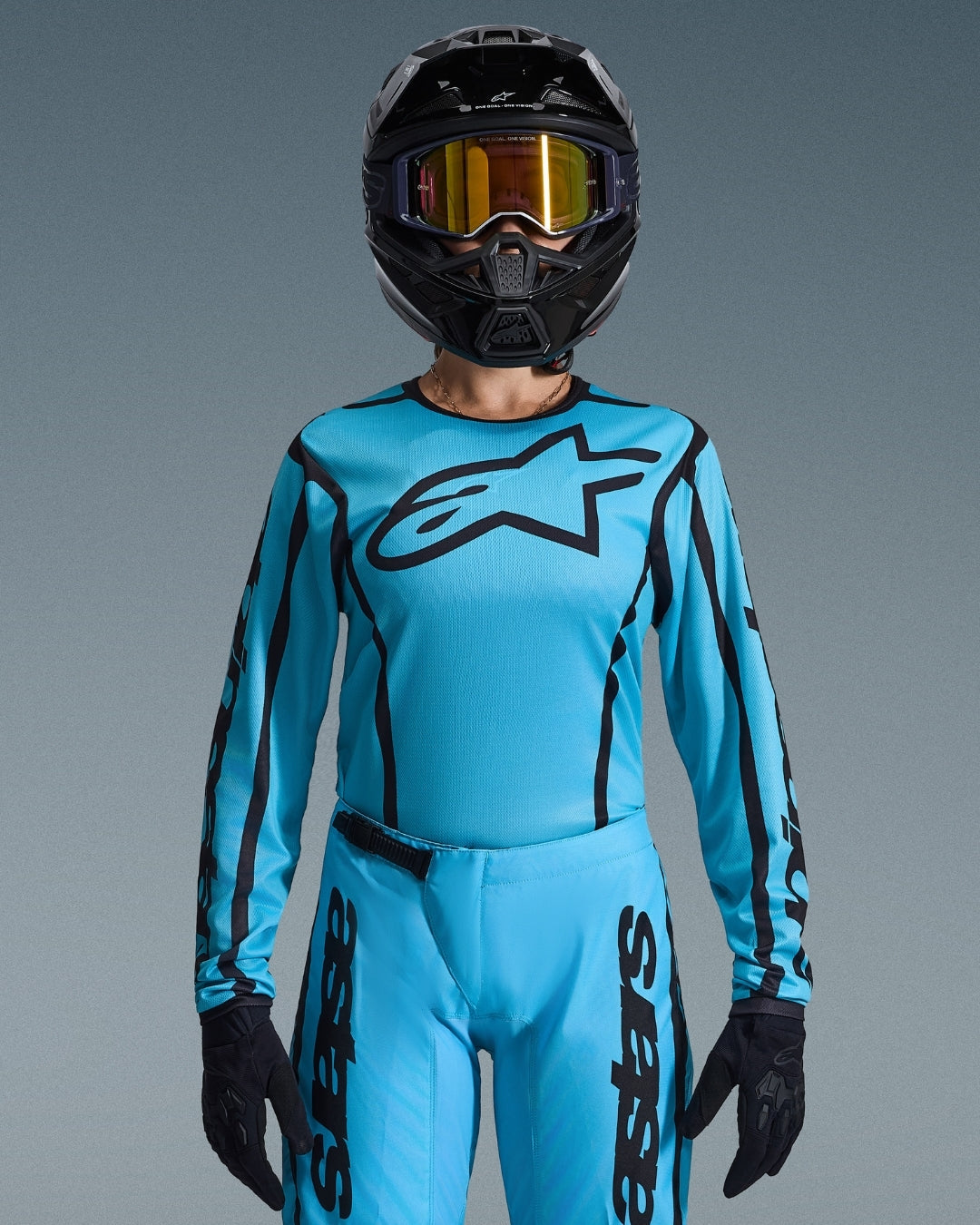 Maillot femme Alpinestars Fluid Apex - Tropical/Noir