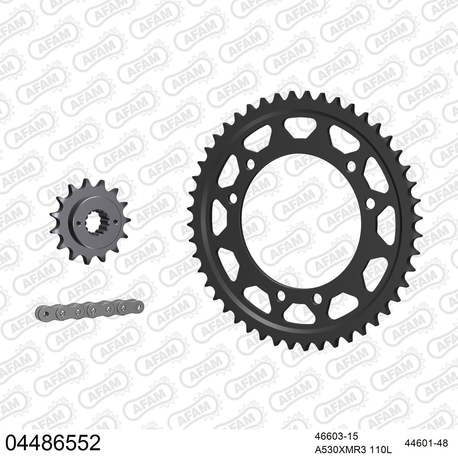 Kit chaîne AFAM Cagiva Elefant 900 IE GT (1991-1995)