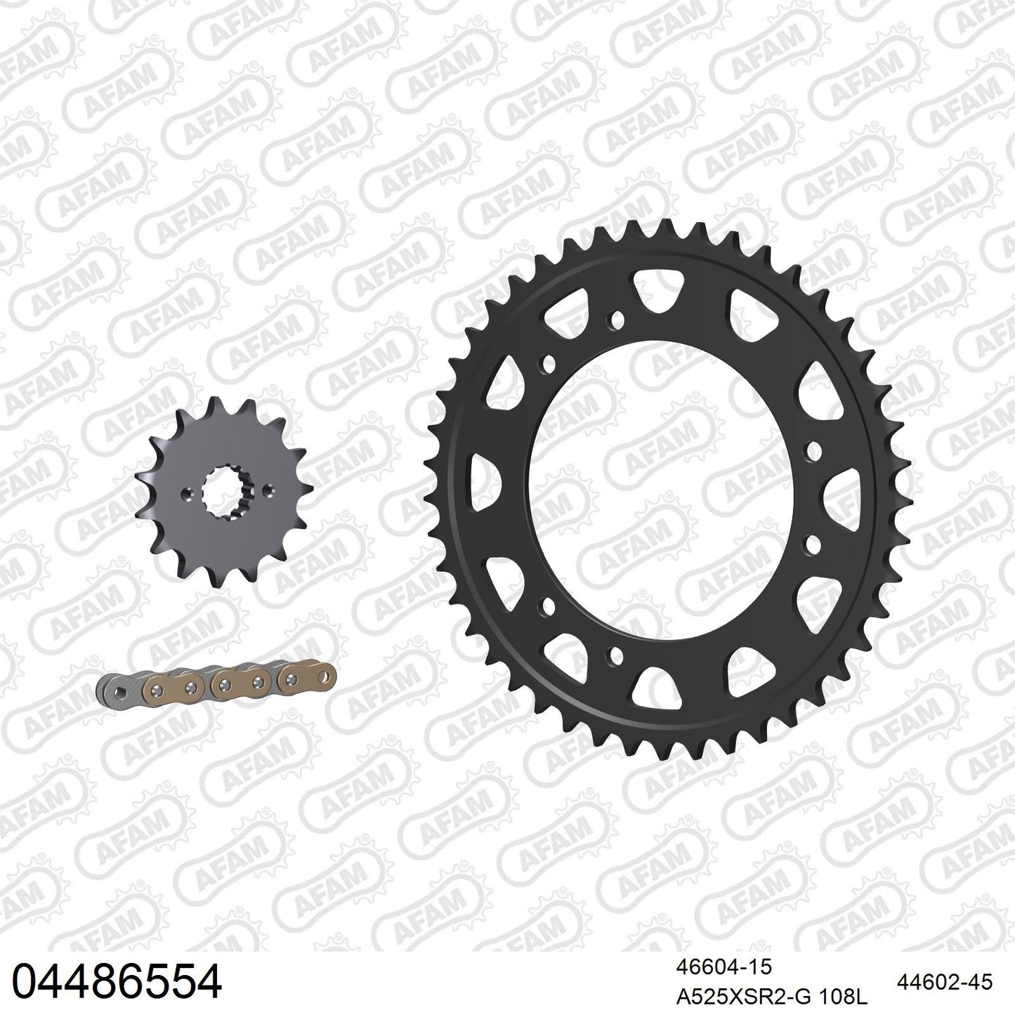 Kit chaîne AFAM Cagiva Canyon 900 IE (1998-2000)