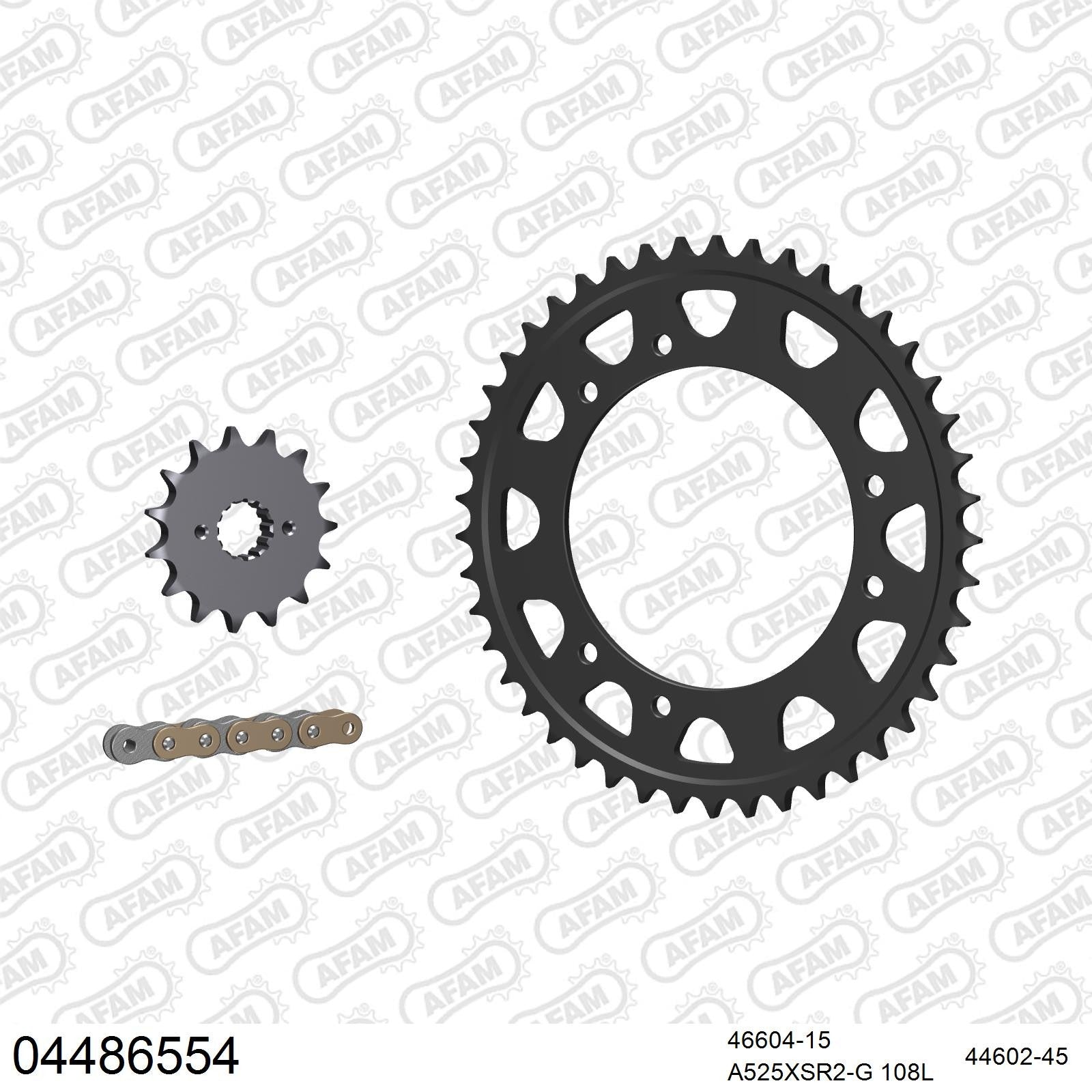 Kit chaîne AFAM Cagiva Canyon 900 IE (1998-2000)