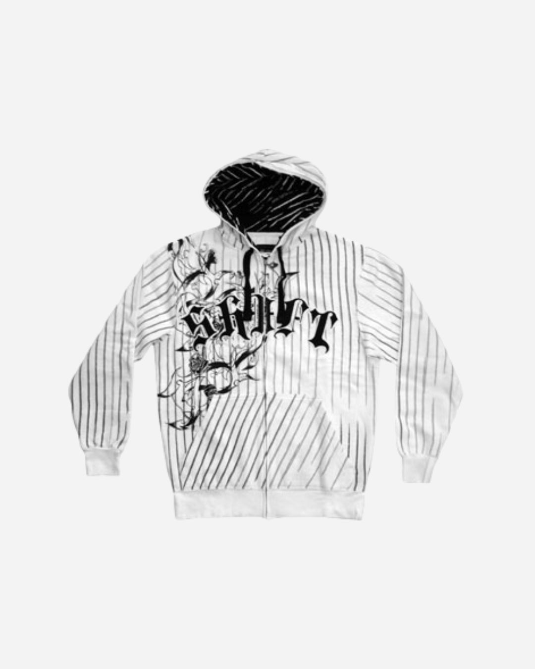 Shift Racing Overlord Zip-Up Hoodie - White