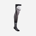 Chaussettes longues de genouillère Alpinestars - Noir/Blanc