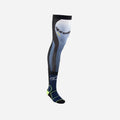 Chaussettes longues de genouillère Alpinestars - Marine nuit/Jaune Fluo