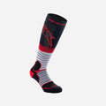 Alpinestars MX Pro Lange Socken – Schwarz/Grau/Rot