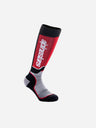 Chaussettes longues enfant Alpinestars Mx Plus - Noir/Gris/Rouge