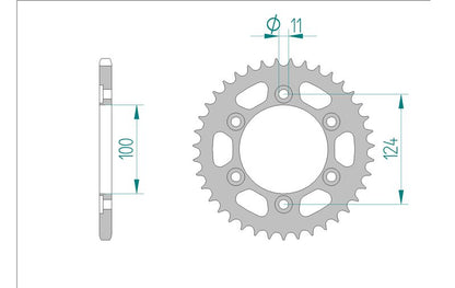 Couronne AFAM 50602 - 38 dents