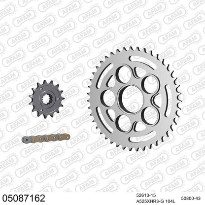 Kit chaîne AFAM Ducati ST2 944 (1997-2001)